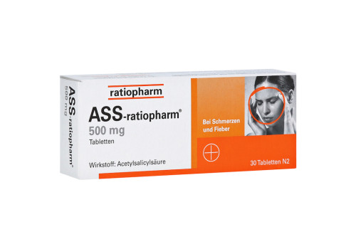 ASS-ratiopharm 500mg – PZN 3403885 (PZN 3403885)