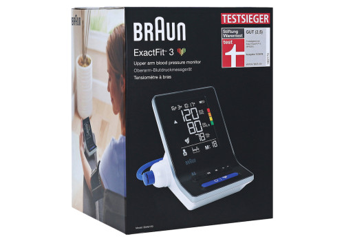 BRAUN BLUTDRUCKMESSGERÄT ExactFit3 Oberarm BUA6150 – PZN 8875867 (PZN 8875867)