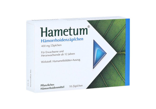 Hametum Hämorrhoidenzäpfchen – PZN 7619493 (PZN 7619493)