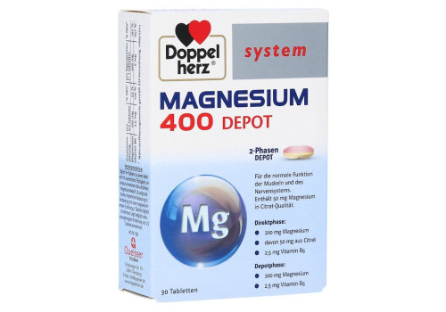 Doppelherz system Magnesium 400 Depot – PZN 11034864 (PZN 11034864)