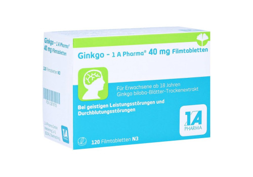 Ginkgo-1A Pharma 40mg – PZN 13879755 (PZN 13879755)