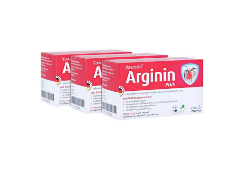 VASCORIN Arginin Plus Kapseln – PZN 11638214 (PZN 11638214)