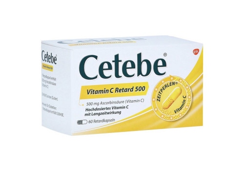 Cetebe Vitamin C Retard 500mg – PZN 3884287 (PZN 3884287)