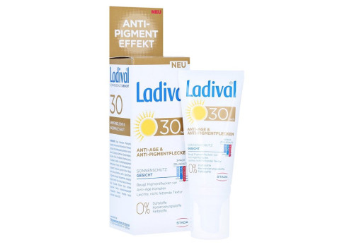 Ladival Sonnenschutz Gesicht Anti-Age & Anti-Pigmentflecken LSF 30 – PZN 15864137 (PZN 15864137)