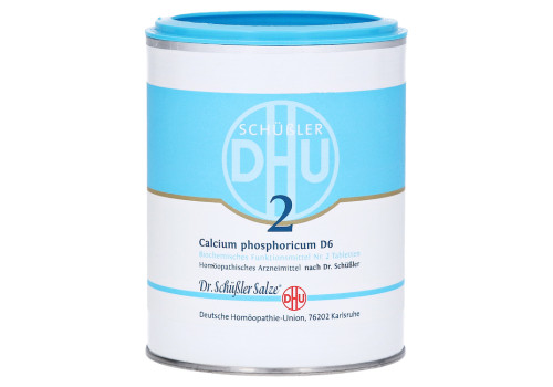 BIOCHEMIE DHU 2 Calcium phosphoricum D 6 Tabletten – PZN 273873 (PZN 273873)