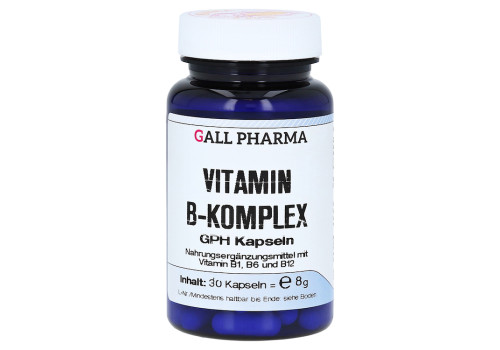 VITAMIN B KOMPLEX GPH Kapseln – PZN 3379566 (PZN 3379566)