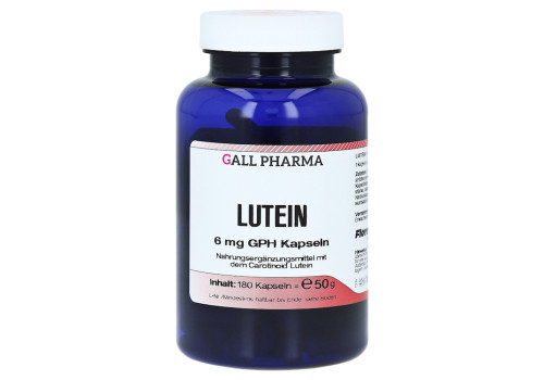 LUTEIN 6 mg Kapseln – PZN 768534 (PZN 768534)