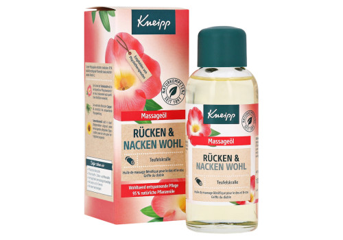 KNEIPP Massageöl Rücken & Nacken Wohl – PZN 16807265 (PZN 16807265)