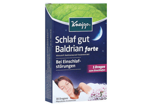 KNEIPP Schlaf gut Baldrian forte überz.Tabl. – PZN 10032662 (PZN 10032662)