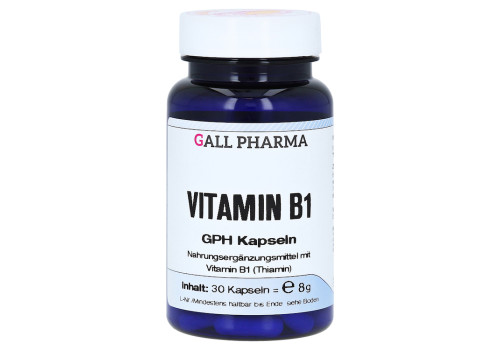 VITAMIN B1 GPH 1,4 mg Kapseln – PZN 3379626 (PZN 3379626)