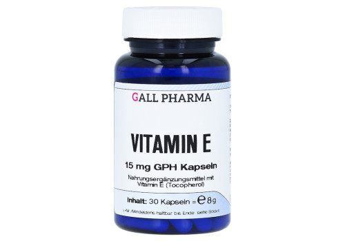 VITAMIN E 15 mg GPH Kapseln – PZN 4631921 (PZN 4631921)