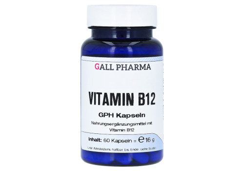 VITAMIN B12 GPH 3 µg Kapseln – PZN 3379543 (PZN 3379543)