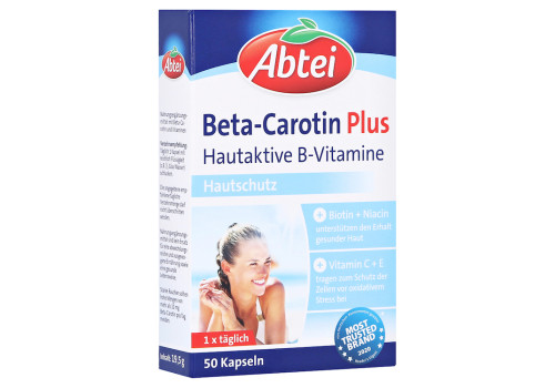 Abtei Beta-Carotin Plus Hautaktive B-Vitamine – PZN 11559302 (PZN 11559302)