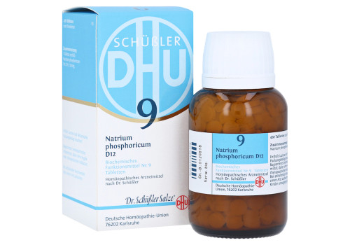 BIOCHEMIE DHU 9 Natrium phosphoricum D 12 Tabl. – PZN 6584226 (PZN 6584226)