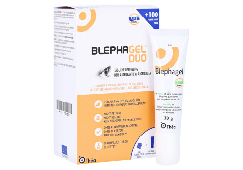 Blephagel Duo 30 g+Pads – PZN 10134931 (PZN 10134931)