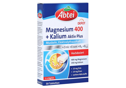 Abtei Magnesium+kalium Depot Tabletten – PZN 8878067 (PZN 8878067)