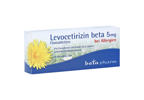 Levocetirizin beta 5mg – PZN 16006223 (PZN 16006223)