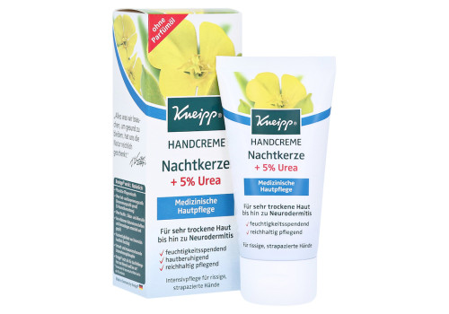 Kneipp Handcreme Nachtkerze + 5% Urea - Nachtkerzenöl & Mandelöl & Urea – PZN 9101961 (PZN 9101961)