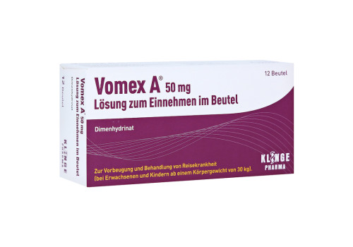 Vomex A 50mg – PZN 16238525 (PZN 16238525)