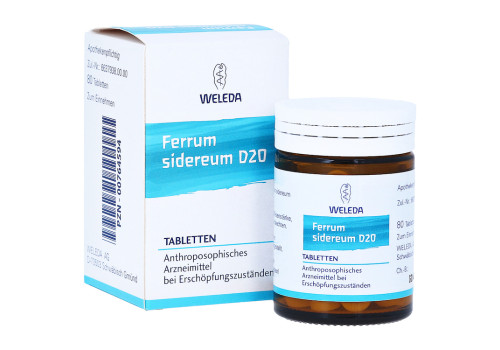 FERRUM SIDEREUM D 20 Tabletten – PZN 764594 (PZN 764594)