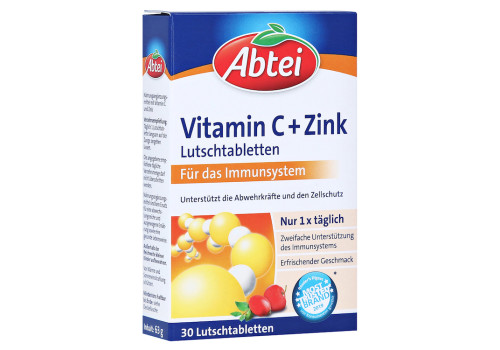 Abtei Vitamin C plus Zink Lutschtabletten – PZN 3550712 (PZN 3550712)