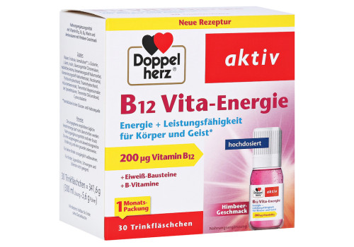 DOPPELHERZ B12 Vita-Energie Trinkampullen – PZN 15252954 (PZN 15252954)