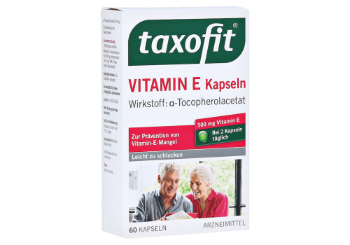 TAXOFIT Vitamin E Weichkapseln – PZN 4609040 (PZN 4609040)