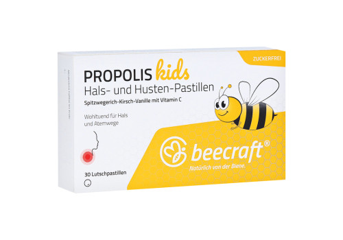 Beecraft Propolis Hals- und Husten-Pastillen – PZN 15204398 (PZN 15204398)