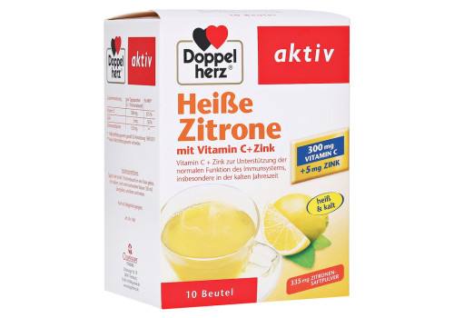 Doppelherz aktiv Heiße Zitrone mit Vitamin C + Zink – PZN 7091098 (PZN 7091098)