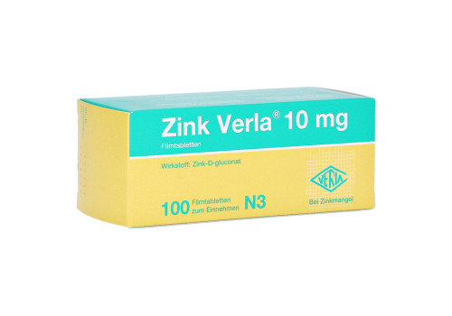 Zink Verla 10mg – PZN 8912195 (PZN 8912195)