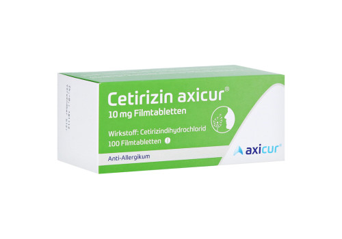 Cetirizin axicur 10mg – PZN 14293520 (PZN 14293520)