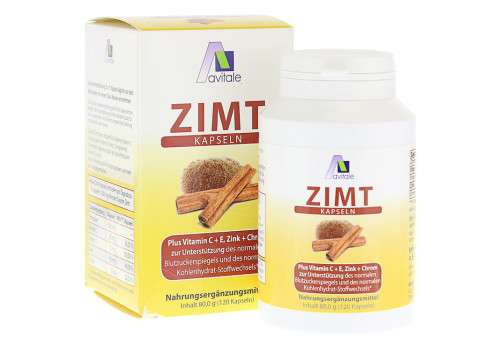 Avitale Zimt Kapseln 500 mg – PZN 3884672 (PZN 3884672)