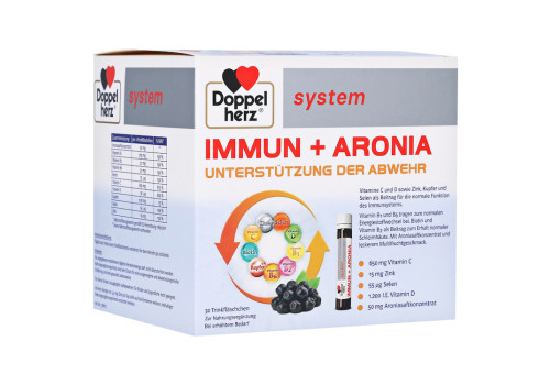 DOPPELHERZ Immun+Aronia system Ampullen – PZN 10518152 (PZN 10518152)