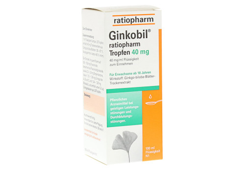 GINKOBIL ratiopharm 40mg – PZN 6680898 (PZN 6680898)