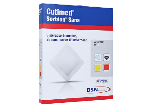 CUTIMED Sorbion SANA Wundauflage 22x22 cm – PZN 11361652 (PZN 11361652)