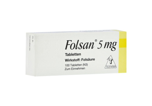 Folsan 5mg – PZN 1300106 (PZN 1300106)