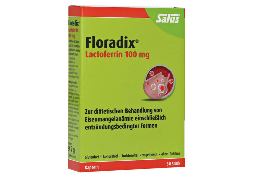 Floradix Lactoferrin 100 mg Kapseln – PZN 13501376 (PZN 13501376)