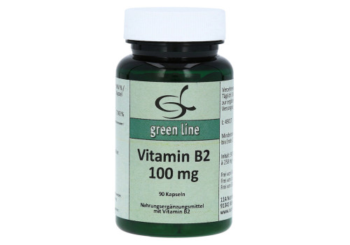 VITAMIN B2 100 mg Kapseln – PZN 11578564 (PZN 11578564)