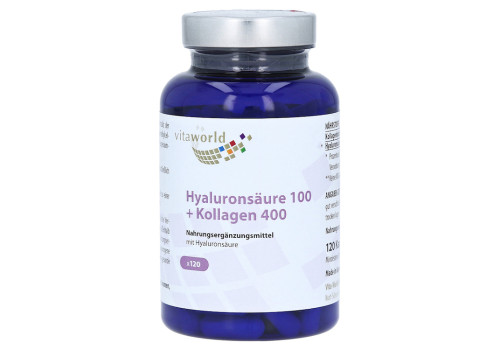 HYALURONSÄURE 100+Kollagen 400 Kapseln – PZN 2695704 (PZN 2695704)