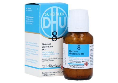 BIOCHEMIE DHU 8 Natrium chloratum D 12 Tabletten – PZN 2580792 (PZN 2580792)