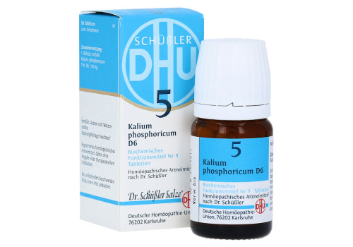 BIOCHEMIE DHU 5 Kalium phosphoricum D 6 Tabletten – PZN 274163 (PZN 274163)