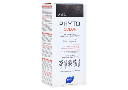 PHYTOCOLOR 5 HELLES BRAUN Pflanzliche Haarcoloration – PZN 14410150 (PZN 14410150)