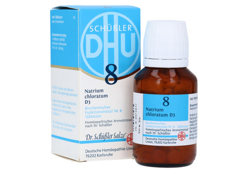 BIOCHEMIE DHU 8 Natrium chloratum D 3 Tabletten – PZN 2580740 (PZN 2580740)