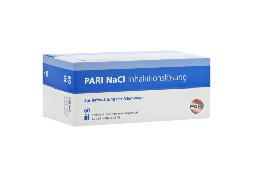 PARI NaCl Inhalationslösung Ampullen – PZN 607423 (PZN 607423)