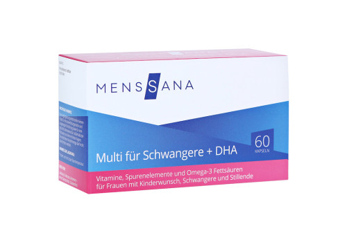 MULTI FÜR Schwangere+DHA MensSana Kapseln – PZN 9486228 (PZN 9486228)