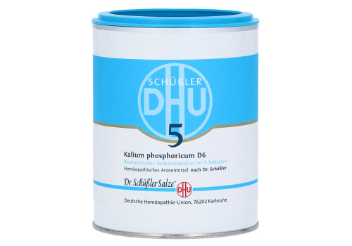 BIOCHEMIE DHU 5 Kalium phosphoricum D 6 Tabletten – PZN 274186 (PZN 274186)