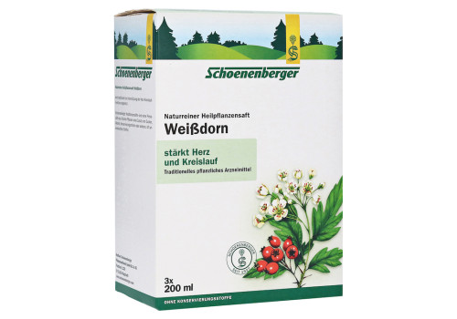 Weißdorn naturreiner Heilpflanzensaft Schoenenberger – PZN 700192 (PZN 700192)