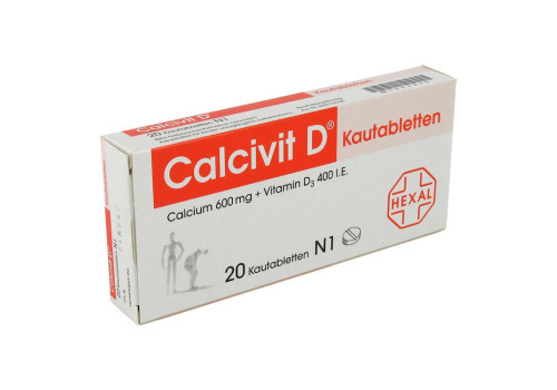 Calcivit D 600mg/400 I.E. – PZN 1364810 (PZN 1364810)