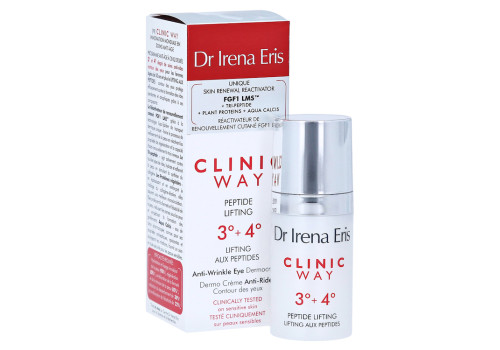 CLINIC WAY Anti-wrinkle 3+4 under eye dermo-cream – PZN 16510766 (PZN 16510766)