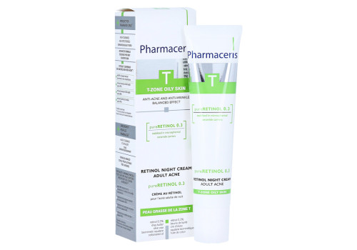 PHARMACERIS pureRETINOL 0.3 NIGHT CREAM ADULT ACNE – PZN 16390575 (PZN 16390575)